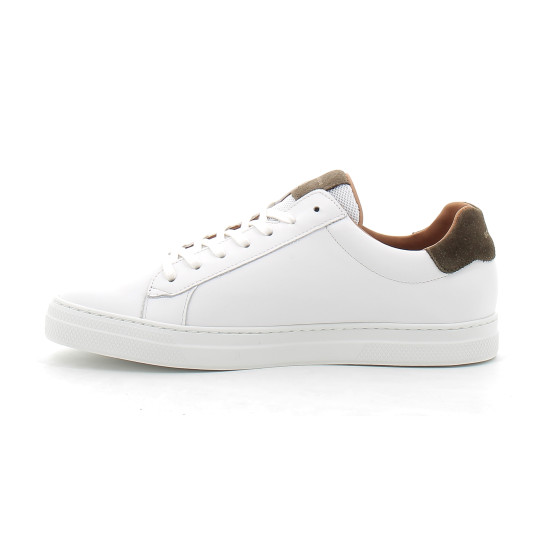 Baskets basses en cuir pour homme Spark Clay white/forest kmnhl7042l