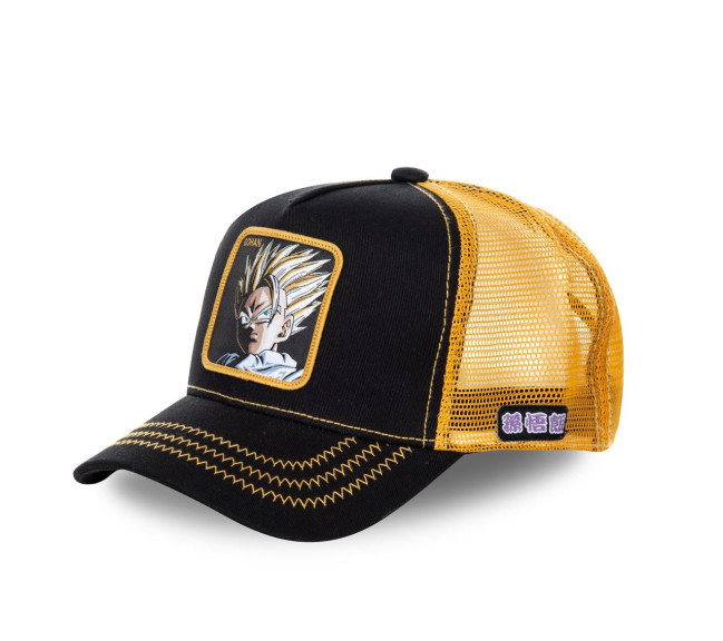 Casquette trucker GOHAN noir cl/dbz/1/sup