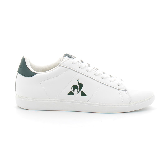 Chaussures En Cuir Blanc Pour Homme COURTSET_2 blanc/vert 2510549