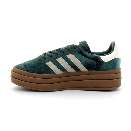 Chaussure Compensée Gazelle Bold green. ig4391