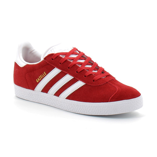 Chaussures de sport gazelle pour enfant rouge if9804