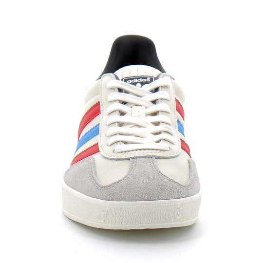 Chaussures de sport gazelle pour adulte white/blue/red ie9091