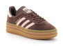 Chaussure Compensée Gazelle Bold choco pink ji0326