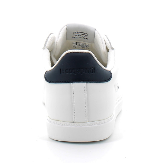 Chaussures En Cuir Blanc Pour Homme COURTSET_2 blanc/bleu. 2510347