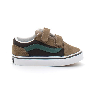 Chaussures à Scratch pour enfant Old Skool brown vn000ctgbf01