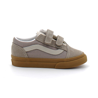 Chaussures à Scratch pour enfant Old Skool gray/gum vn000cpzocs1