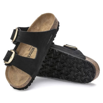 Sandale en nubuck Big Buckle noir 1023290