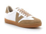 Baskets blanches unisexes beige
