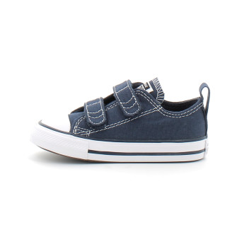 Chaussures à scratch pour enfant chuck taylor all star 2v bleu 711357
