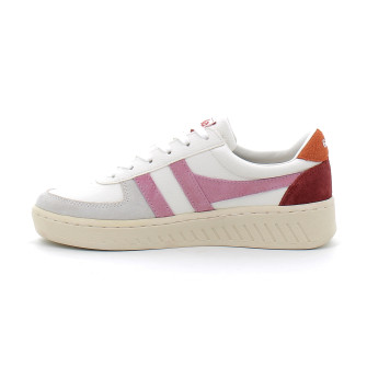 Baskets à lacets pour femmes Grandslam candy/white cla415hk