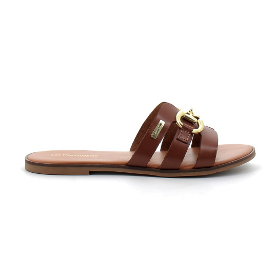 Mules femme Hamia tan c330589