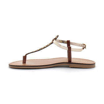 Sandales pour femme à entre-doigts Harvil leopard 330809