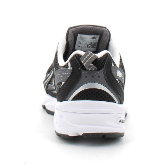 Chaussures de sport pour enfant à lacet elastique PZ530 noir-metal pz530cc