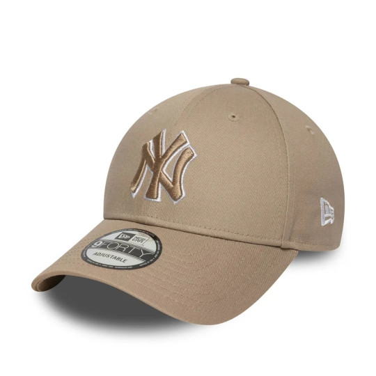 Casquette Adjustable New York Yankees MLB Outline Beige beige osfm