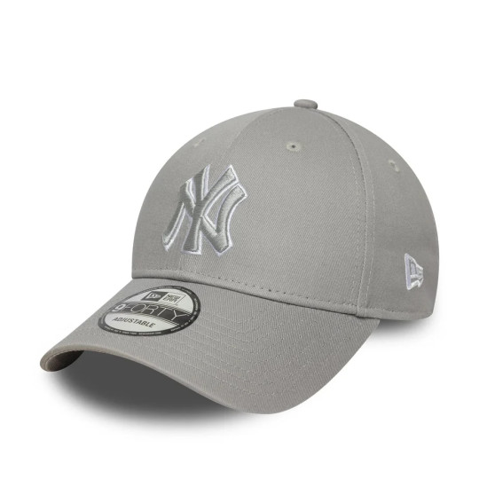 Casquette Adjustable New York Yankees MLB Outline Gris gris osfm