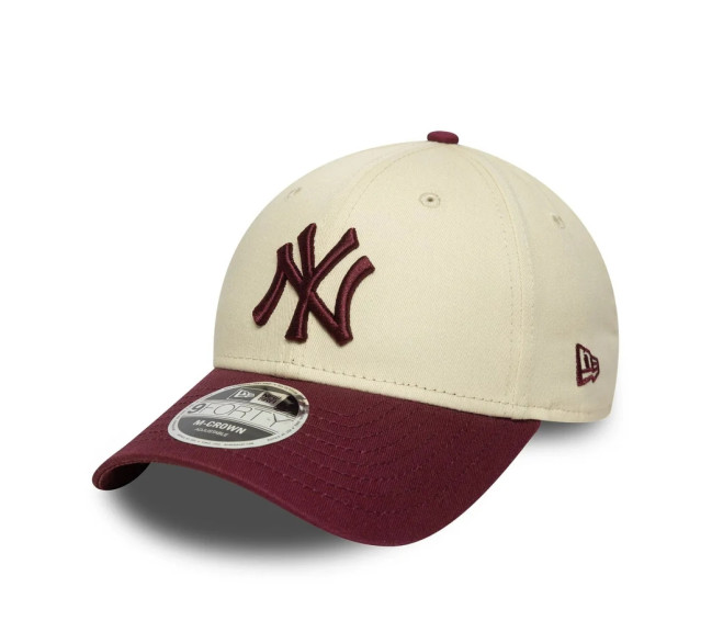 Casquette 9FORTY M-Crown New York Yankees MLB Colour Block bordeaux osfm