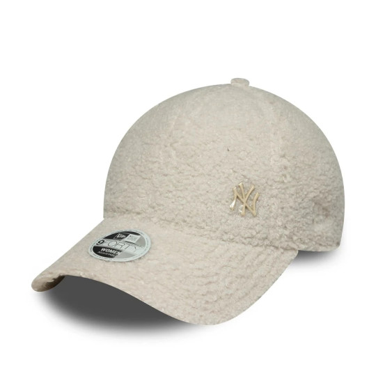 Casquette 9FORTY Adjustable New York Yankees MLB Borg ecru osfm