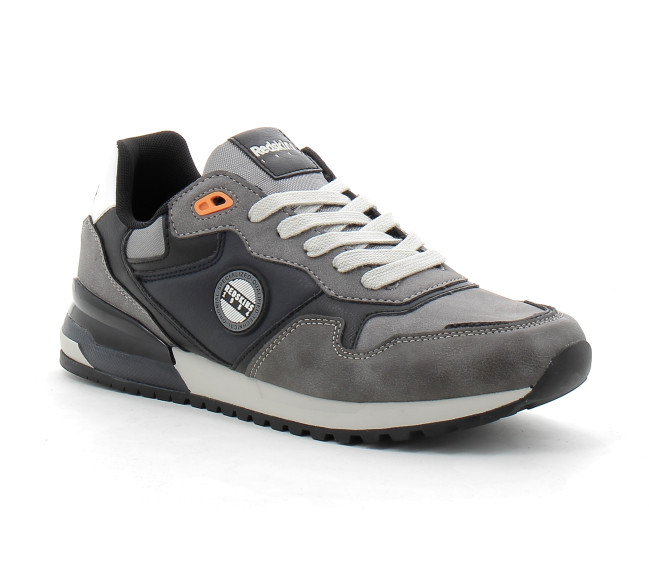 Baskets Homme Oyat gris noir bt271sy