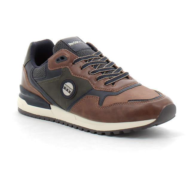 Baskets Textile pour Homme Oyato brandy-kaki bt581q1