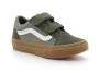 Chaussures à Scratch pour enfant Old Skool green. vn000cyagrn1