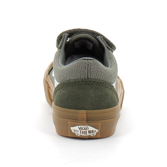 Chaussures à Scratch pour enfant Old Skool green. vn000cyagrn1