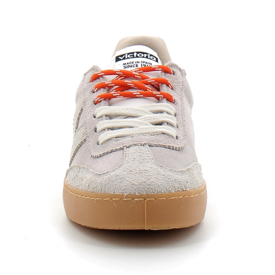 Baskets pour femme avec double cordon et semelle caramel hielo