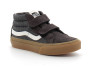 Chaussures à Scratch pour enfant Sk8-Mid Reissue black vn000cz7bla1