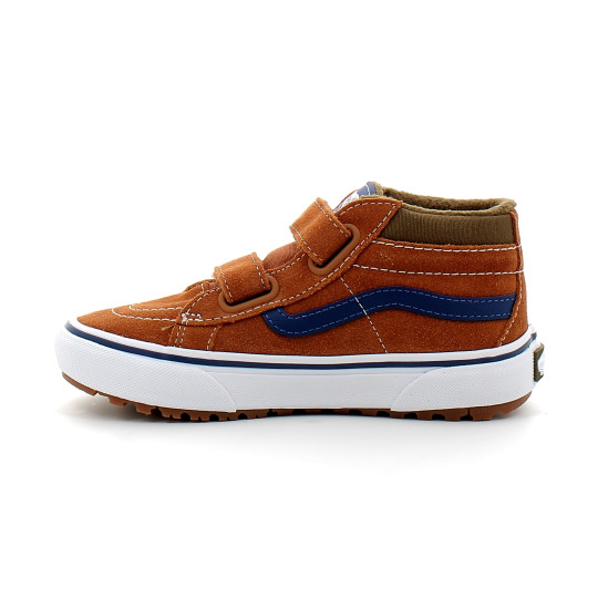 Chaussures à Scratch pour enfant Sk8-Mid Reissue glazed vn000d10bf21
