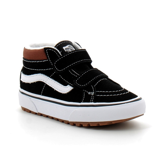 Chaussures à Scratch pour enfant Sk8-Mid Reissue tortoise vn000d109as1