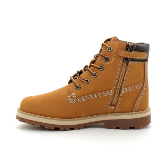 Botte à lacets et zip Courma Kid pour enfant en jaune wheat tb0a27bb2311