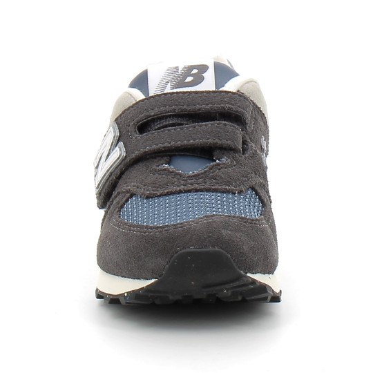 Chaussures de sport à scratch pour enfant PV574 black-grey pv574sgg
