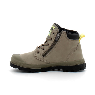 Chaussure enfant waterproof en cuir dusky green 57216-308-m Chaussure enfant waterproof en cuir dusky green 57216-308-m