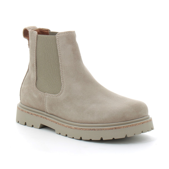 Bottine chelsea mi-haute Highwood taupe 1025737