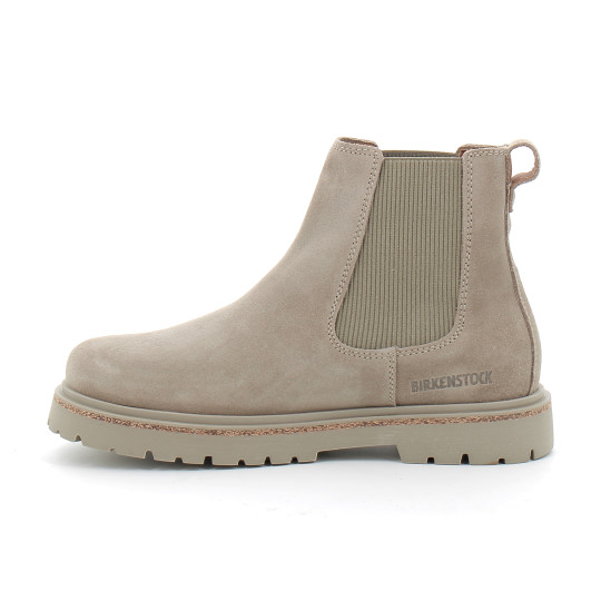 Bottine chelsea mi-haute Highwood taupe 1025737