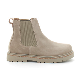 Bottine chelsea mi-haute Highwood taupe 1025737