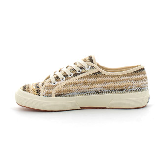 Baskets classiques pour femme 2750 RAFFIA beige 2750-s5133sw-aoe