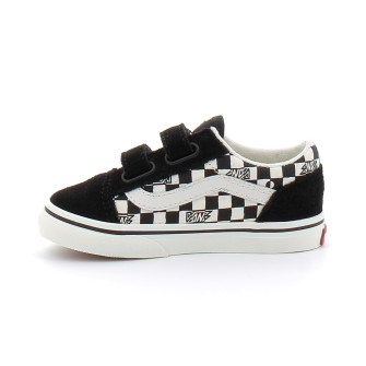 Chaussures à Scratch pour enfant Old Skool black-check vn000crwbla1