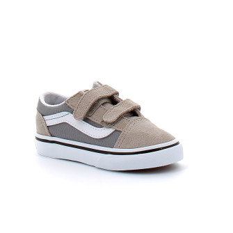 Chaussures à Scratch pour enfant Old Skool frost gray vn000crw85t1