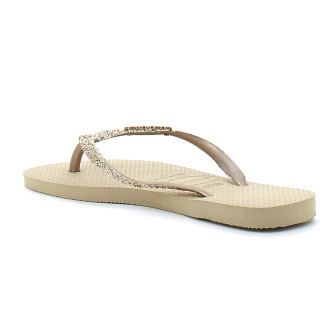Tong pour femme Slim Glitter II sand/grey 4146975-0154