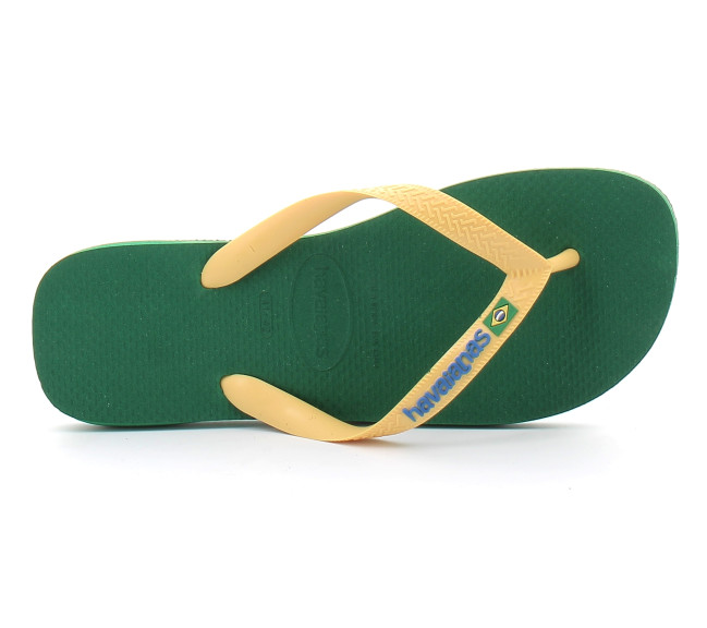 Tong pour adulte Brasil Logo green/yellow 4110850/2079