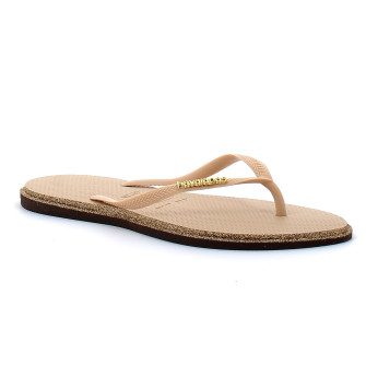 havaianas slim point dark brown 4150157-1859