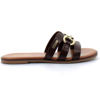 Mules femme Hamia chocolat 331207