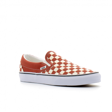 Chaussures sans lacets pour adulte Classic Slip-On rouge-blanc vn0a4u38ws21