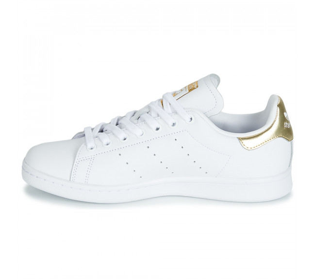 stan smith blanche et doree