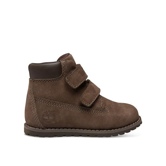 TIMBERLAND - TIMBERLAND POKEY PINE HOOK ET LOOP A127B MARRON - OFFSHOES.FR marron baby.