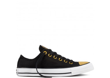 converse noir et or