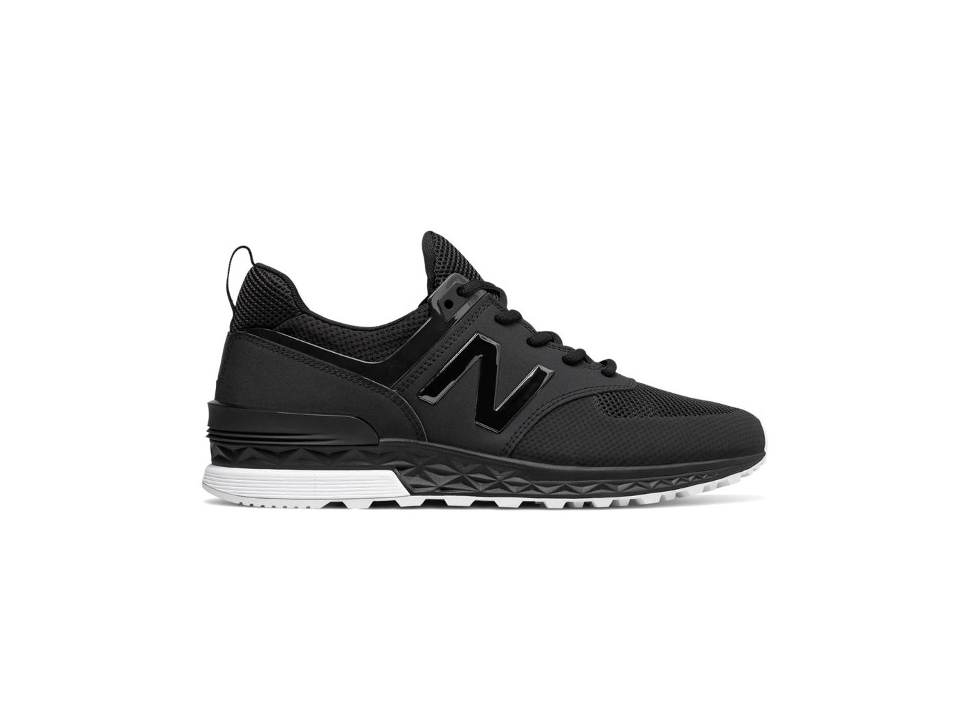 new balance ms574 black