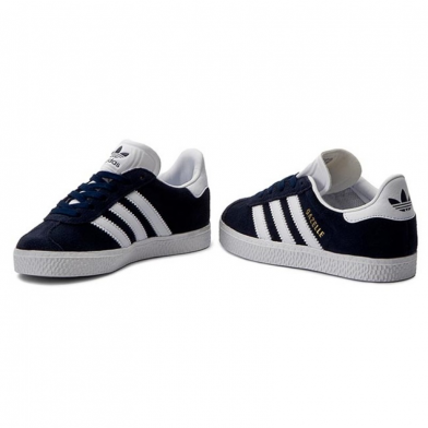 Chaussures de sport gazelle pour enfant navy by9162