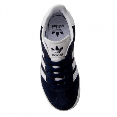 Chaussures de sport gazelle pour enfant navy by9162